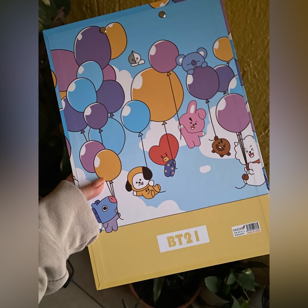 Bt21 Clipboard cute school supplies - Picture 5 of 5